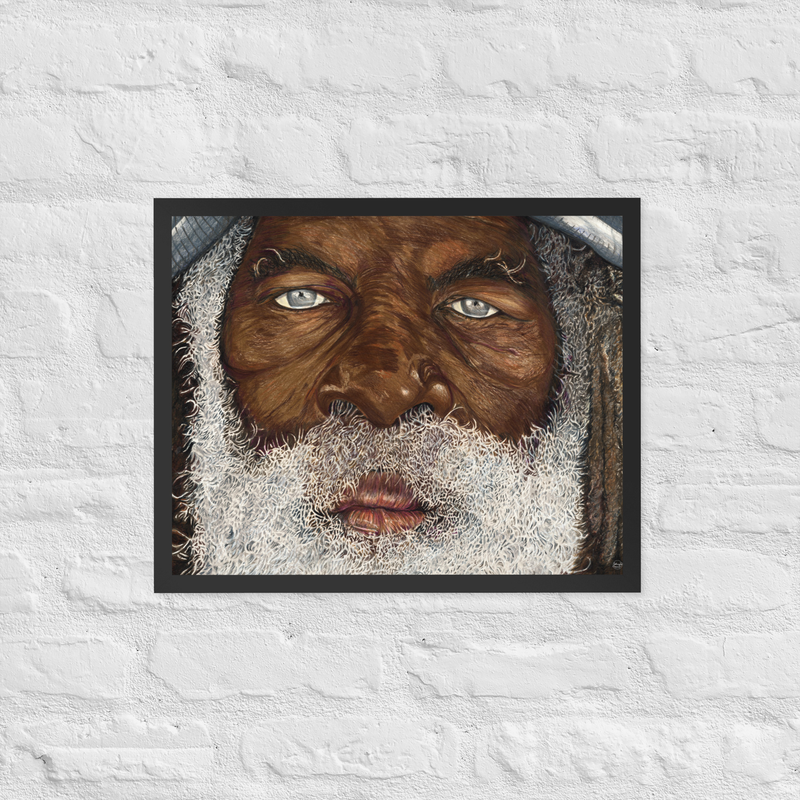 Windows Framed Poster – 16″×20″, Black
