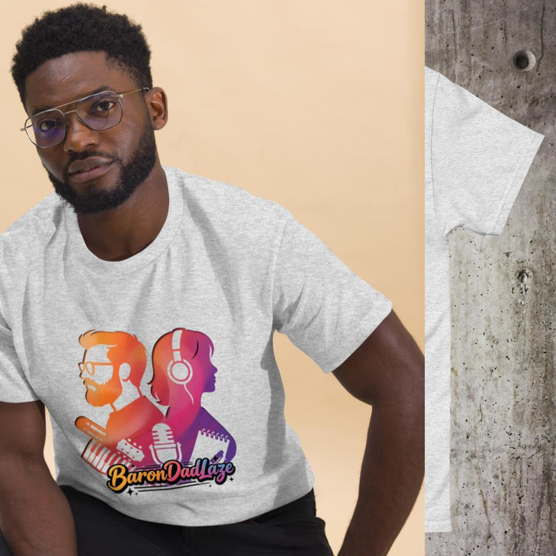 BaronDadLaze "Neon Duo" Graphic Unisex Tee