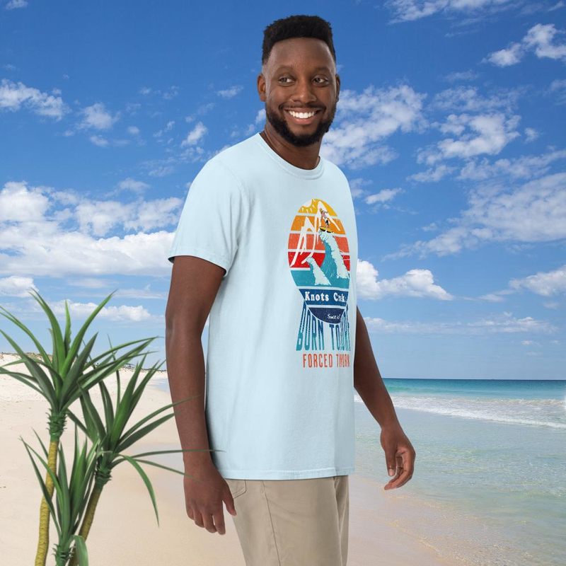 Born to Surf - Comfort Colors – XL, Chambray