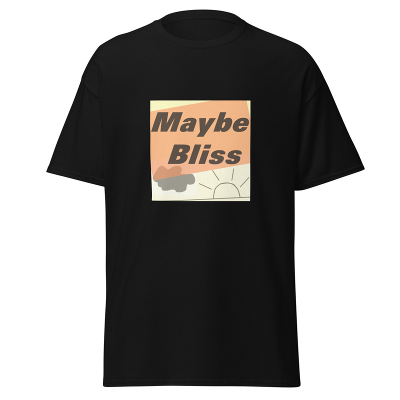 Maybe Bliss logo  C Unisex classic tee