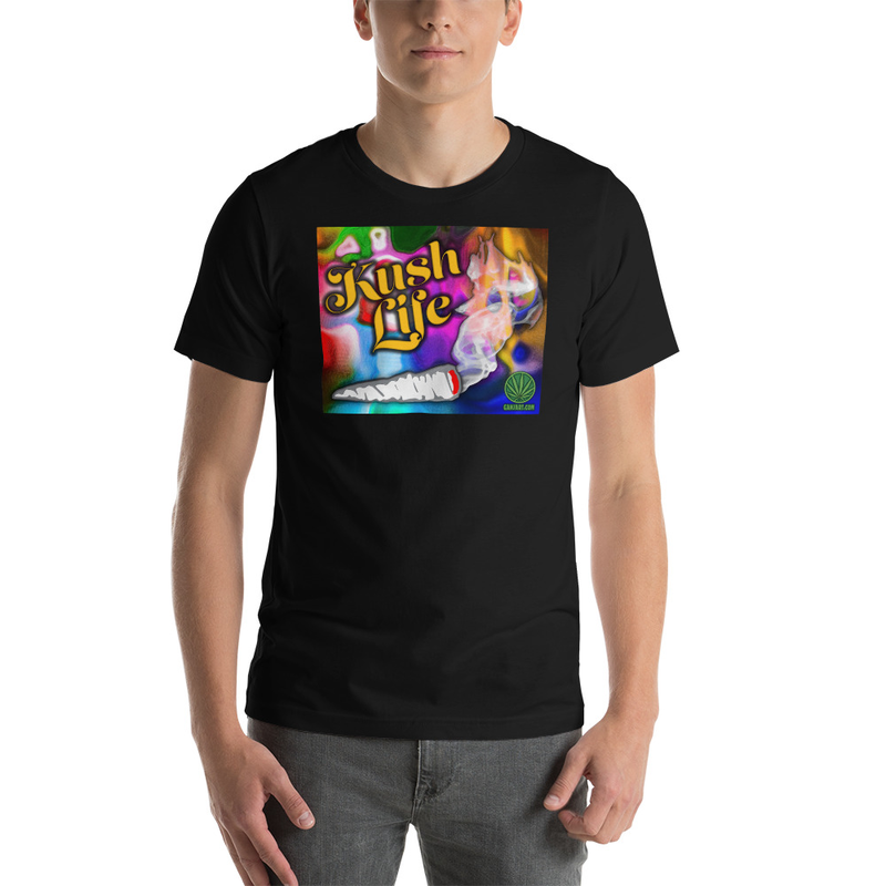 iZoot Ganjart Kush Life T-Shirt — t-shirts & tees by Ira Zoot