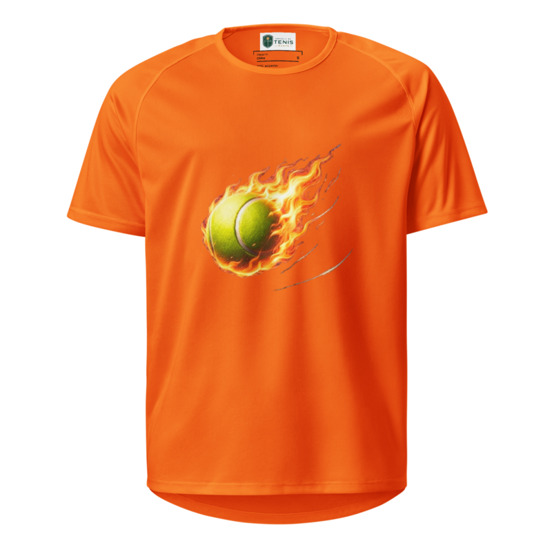 Playera Fireball | Escuela de Tenis Mante – XL, Neon Orange