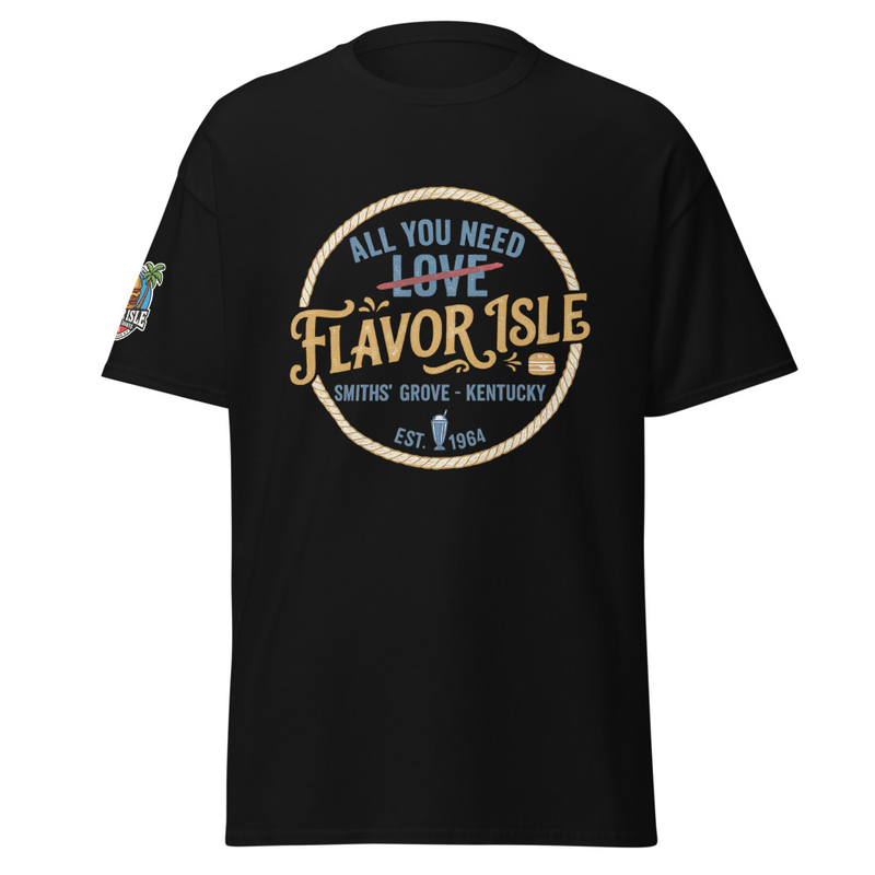 All You Need is Flavor Isle tee