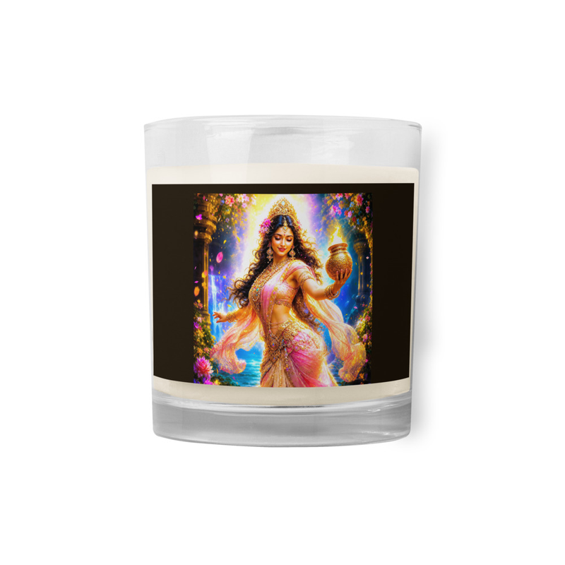 Enchanting Mohini Glass Jar Soy Wax Candle