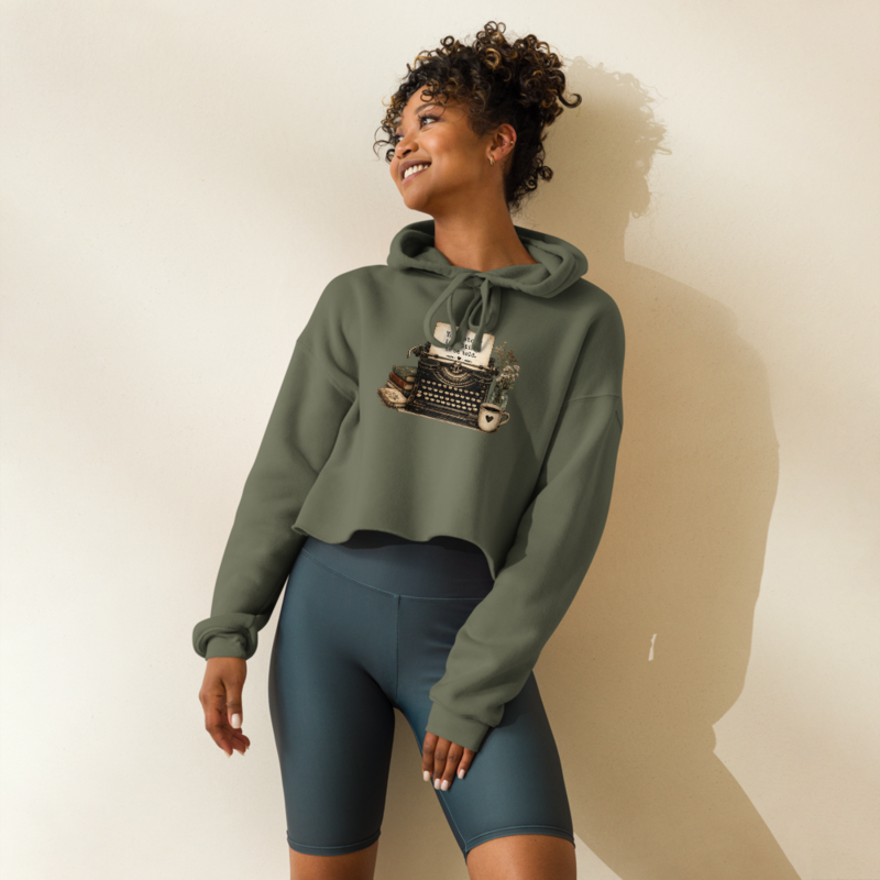 Write Your Story Crop Hoodie