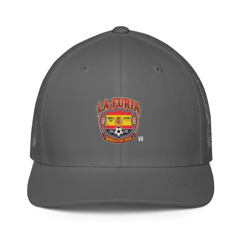 Espana WC26 La Furia Trucker Cap – One size, Charcoal