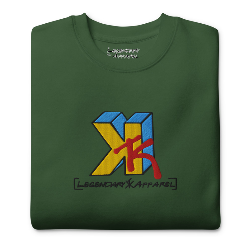 [ ktk music ] Premium Crewneck – 3XL, Forest Green
