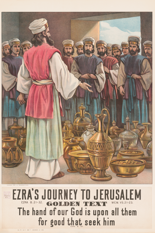 Ezra's Journey, 24"x36" Poster