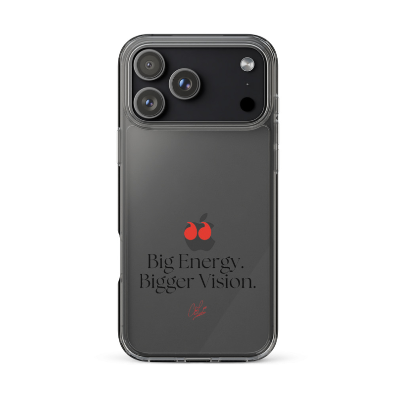 Big Energy. Bigger Vision. Clear Case for iPhone® – iPhone 17 Pro Max