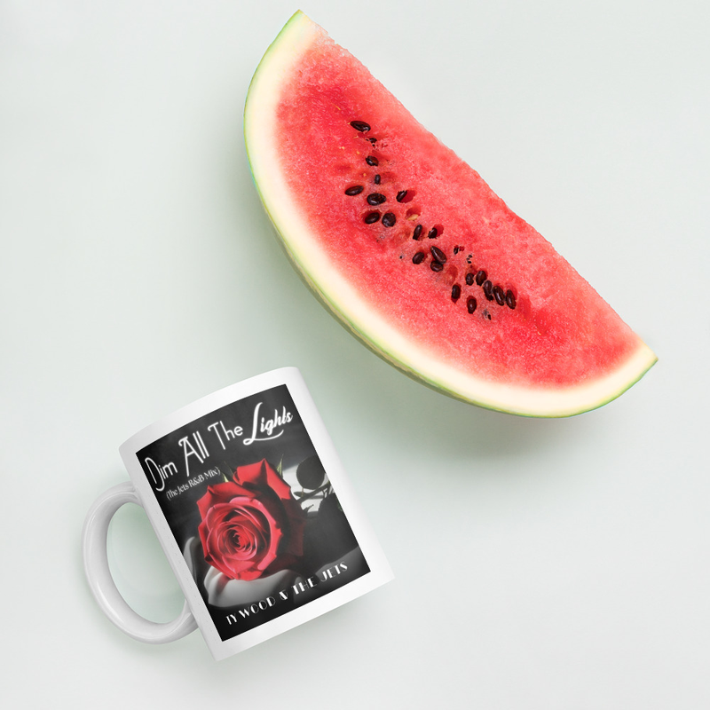 Dim All the Lights (The Jets R&B Mix) White Mug