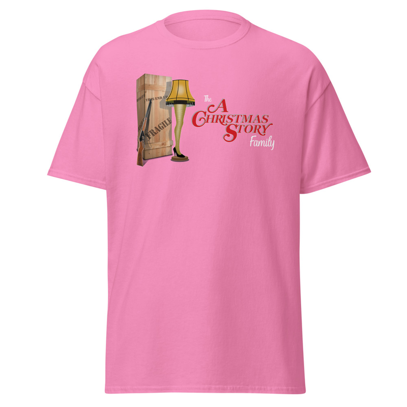 "Fra-Gee-Lay Forever" T-Shirt – Wear the Christmas Story Family Major Award with Pride! – XL, Azalea