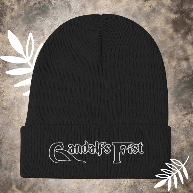 "GF" Embroidered Beanie