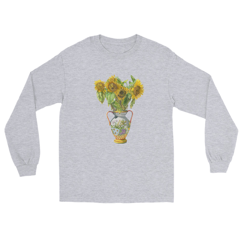 Sunny - Unisex Long Sleeve Shirt – XL, Sport Grey