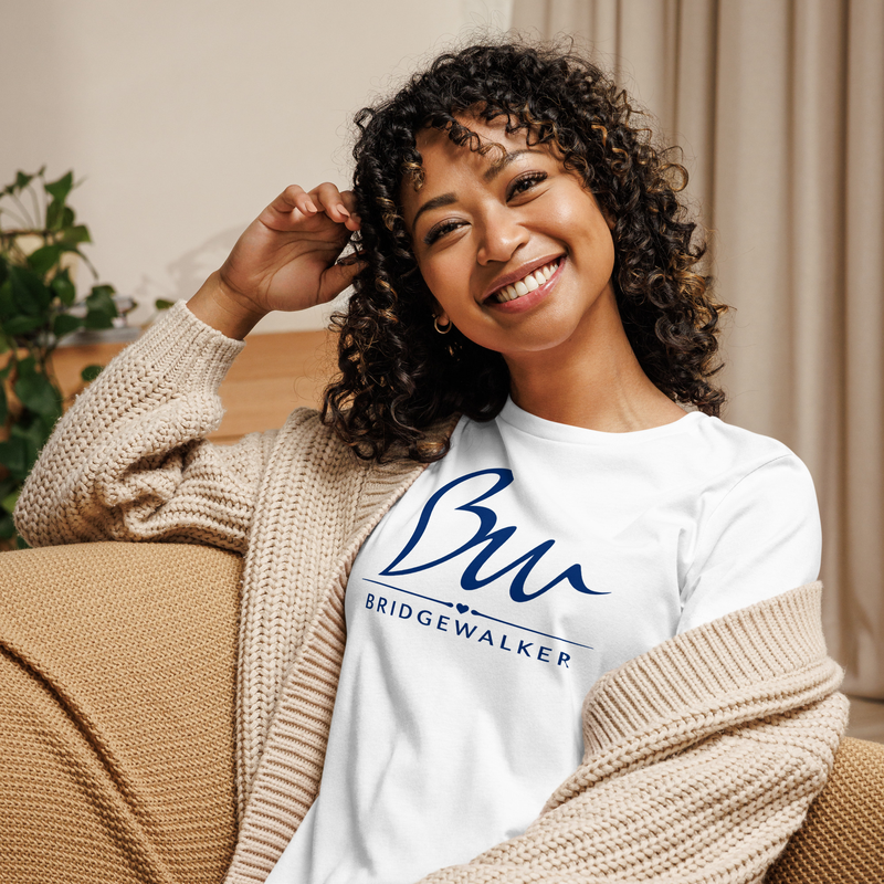 Elementals BridgeWalker Women’s Relaxed T-Shirt – We Walk With the Elementals – S, White