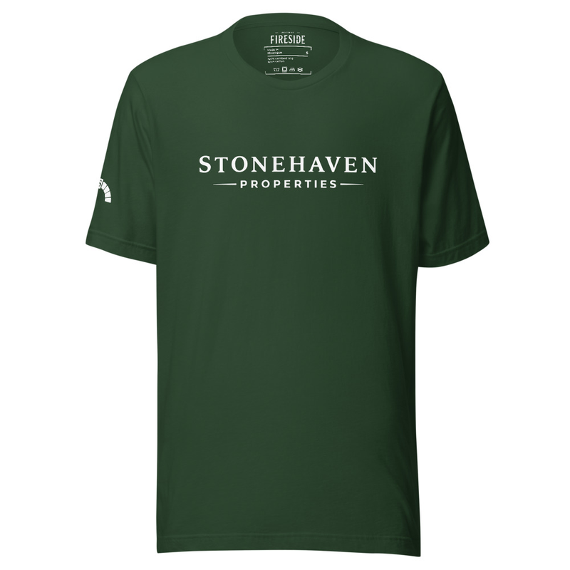 Deluxe Stonehaven Properties T-Shirt – XL, Forest