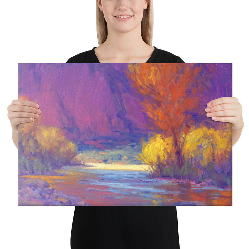 Autumn Riot - Fine Art Canvas Print