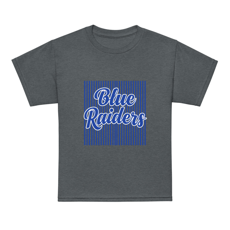 Vintage Blue Raiders Youth t-shirt – XL, Dark Heather