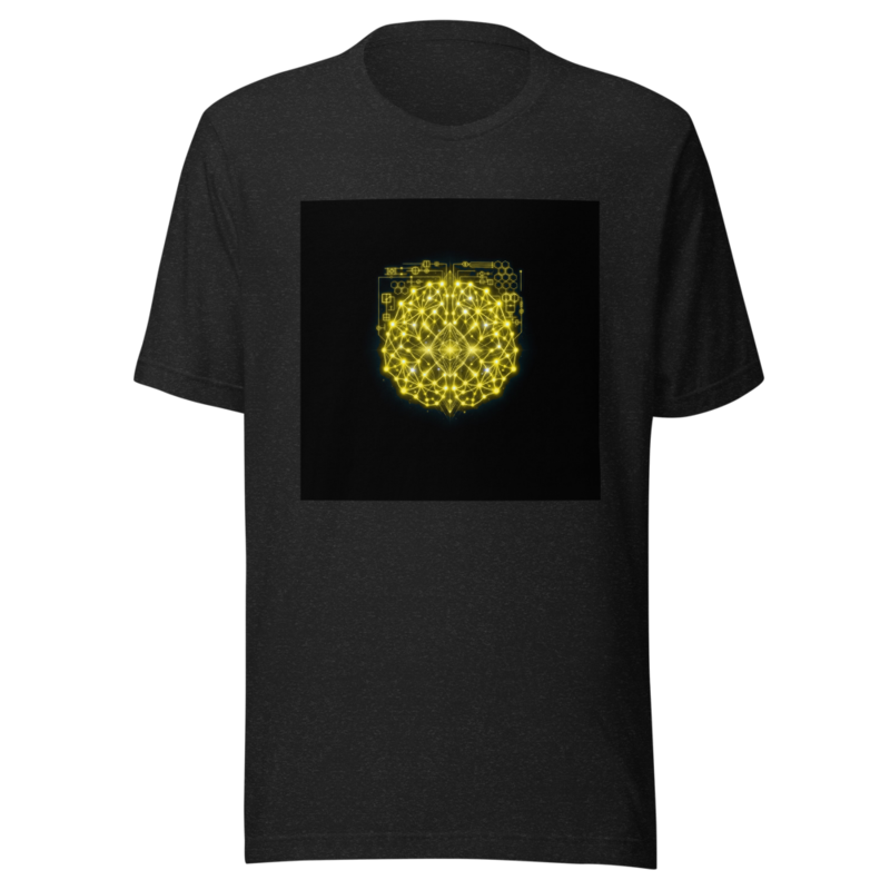 Uncle Benny ® Neural Link Sync IBM Quantum Computer Tee Neon Yellow EST. 2020