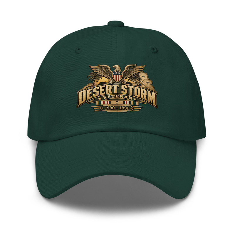 Desert Storm Veteran hat – One size, Spruce