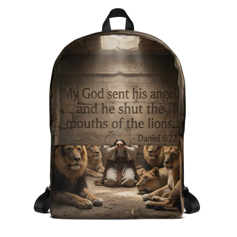 Daniel in the Lions Den — Backpack