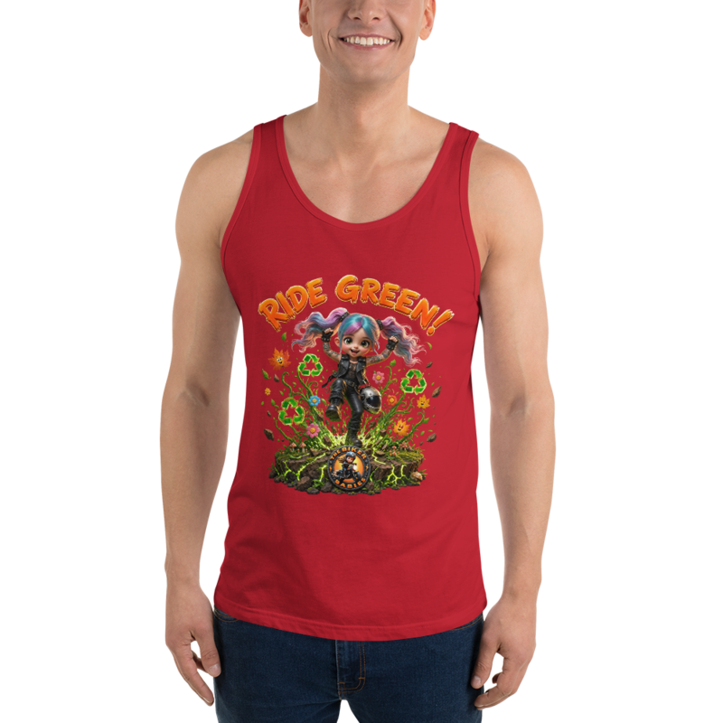 Harper Ride Green Vest Tank