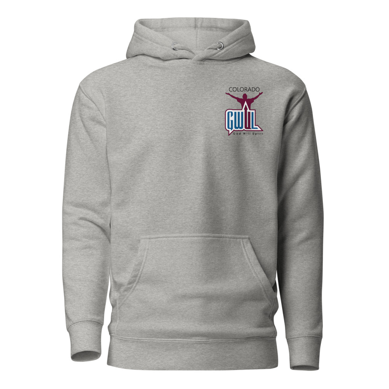 Represent Colorado - Unisex Hoodie – XL, Carbon Grey