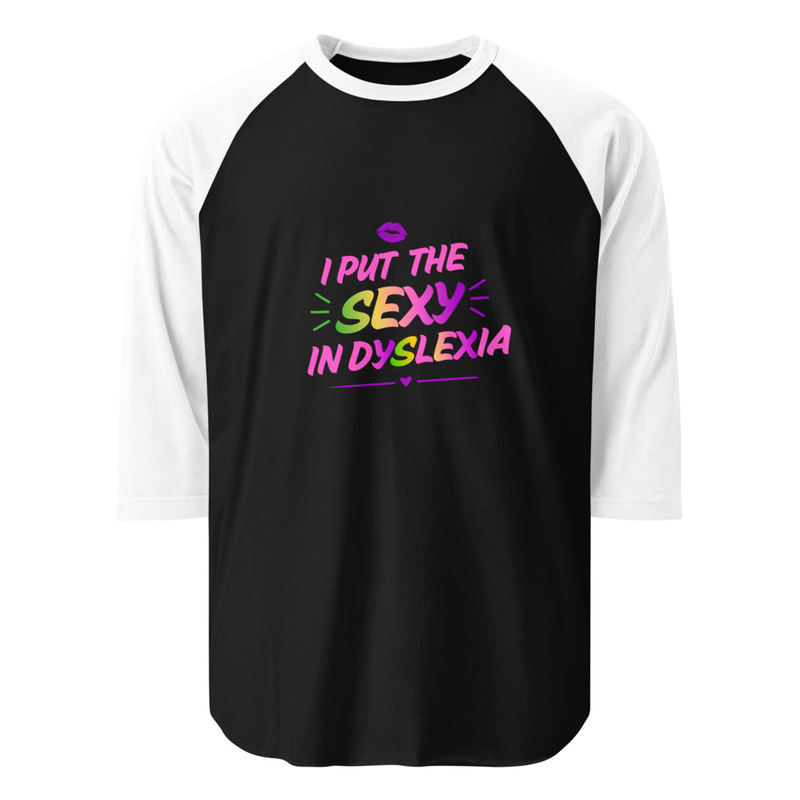 3/4 sleeve raglan shirt