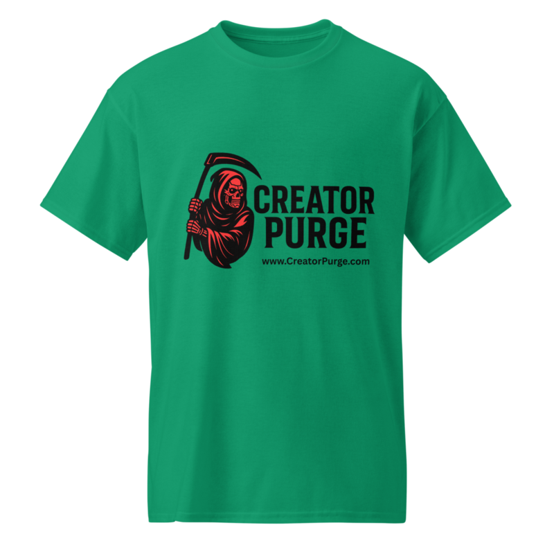 Creator Purge Logo DryBlend® T-Shirt in Kelly Green
