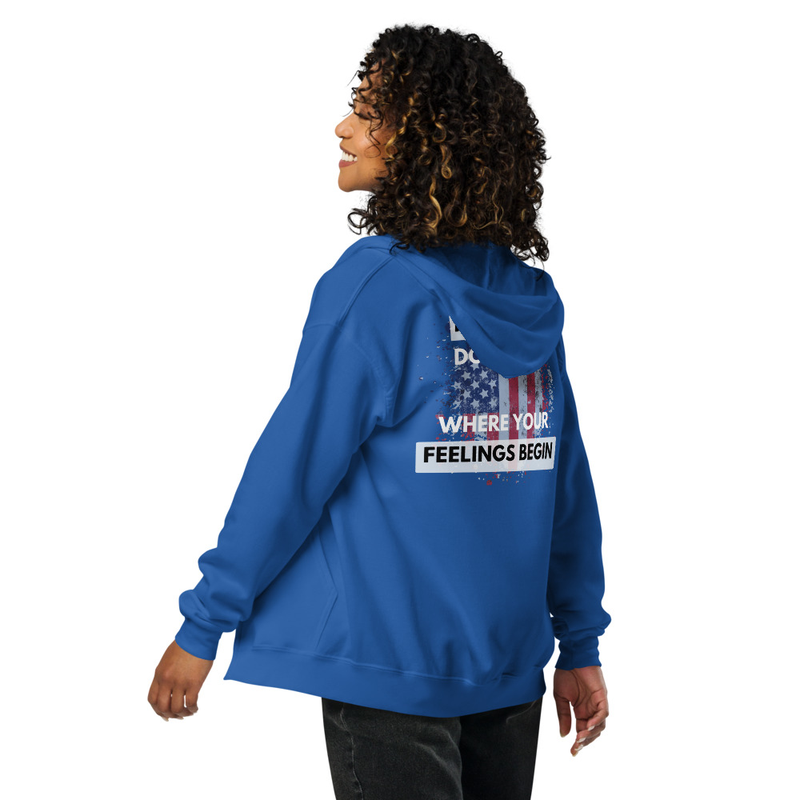 My Rights WGOAA - Unisex heavy blend zip hoodie