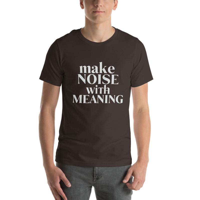 Make Noise With Meaning - Midnight Tone – L, Brown