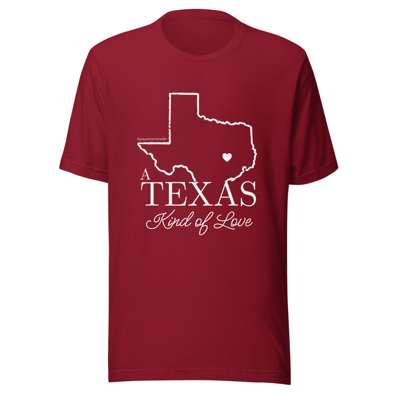 A Texas Kind of Love - Piano Marine Mike (Unisex t-shirt)