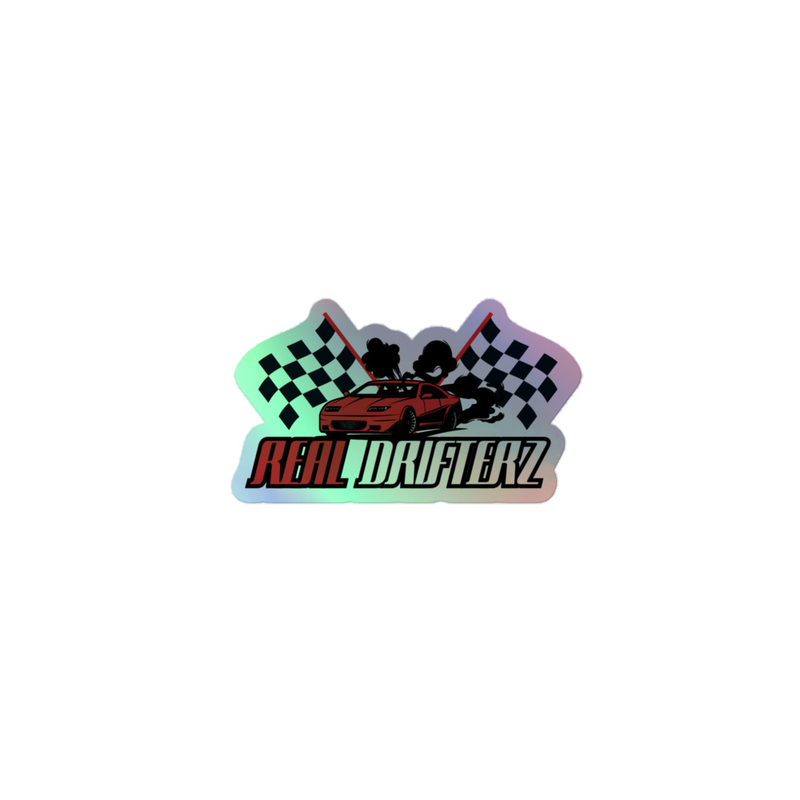 Holographic Real Drifterz Stickers