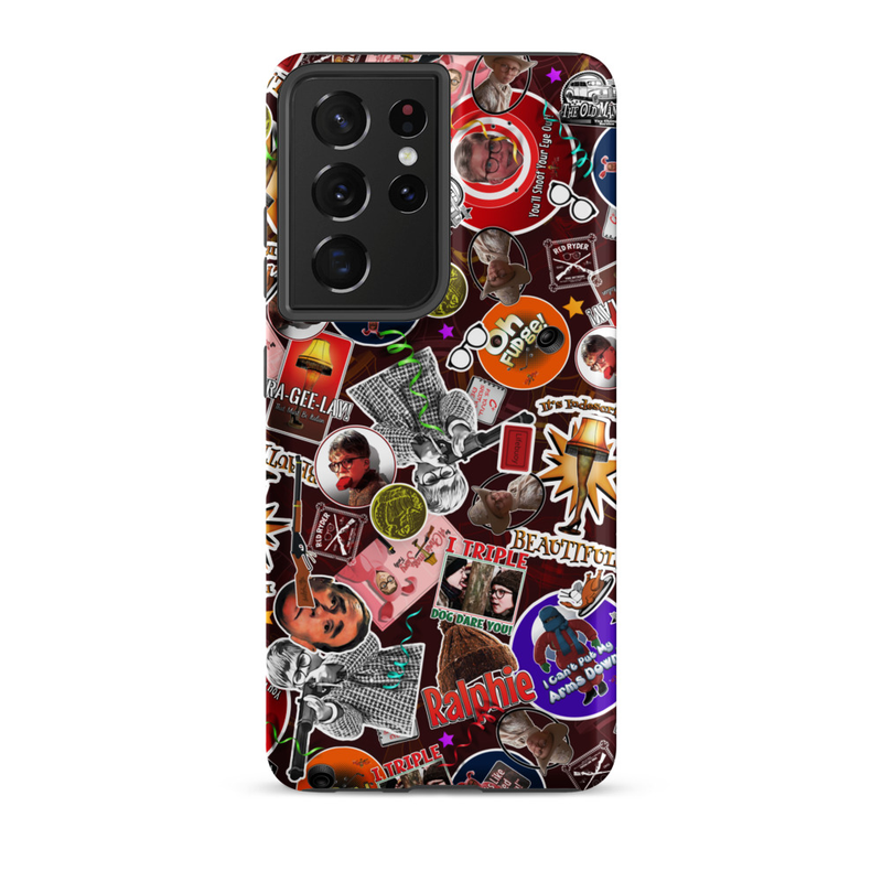 Ultimate A Christmas Story Collage Samsung Galaxy Case – Samsung Galaxy S21 Ultra, Matte