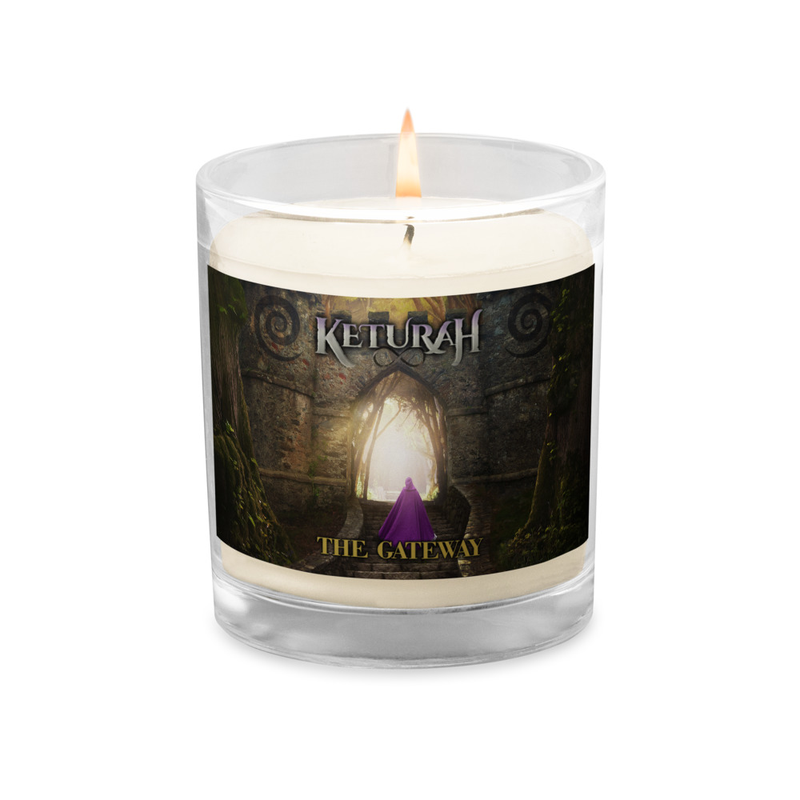 "The Gateway" Glass jar soy wax candle