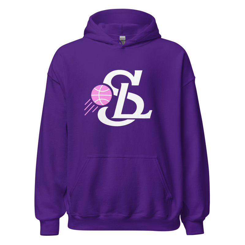 Sloane LaCroix "SL" Signature Hoodie – XL, Purple