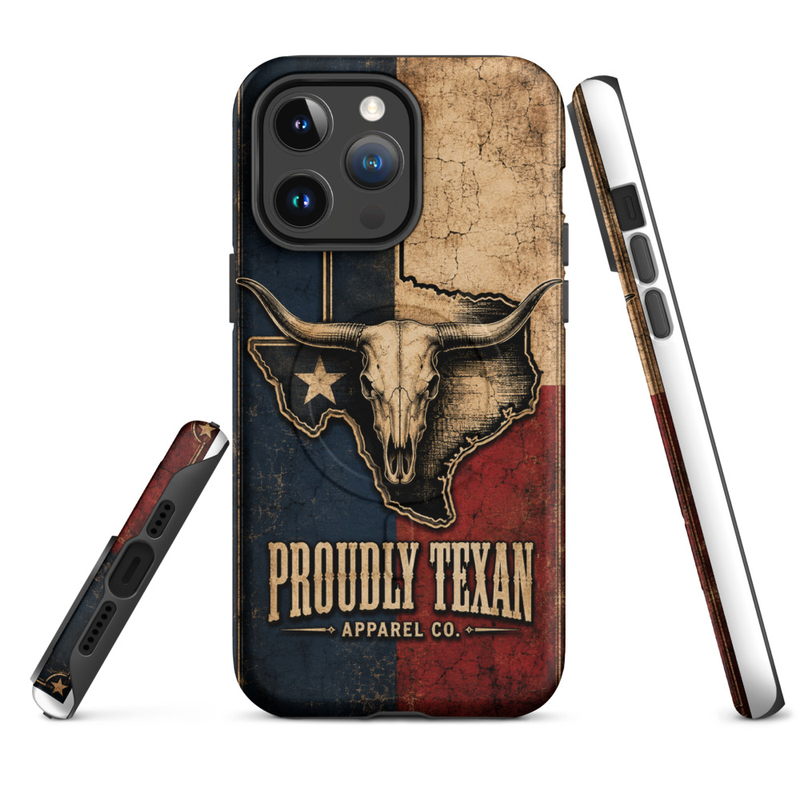 Proudly Texan MagSafe® tough case for iPhone®