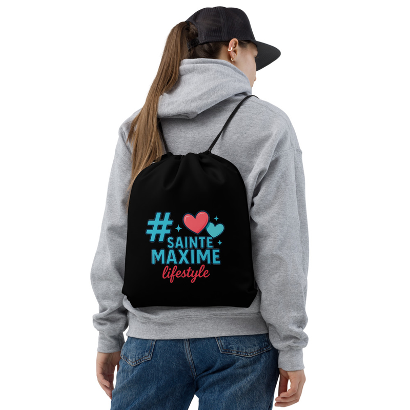Sac à Dos Simple #SAINTEMAXIME Logo 2026