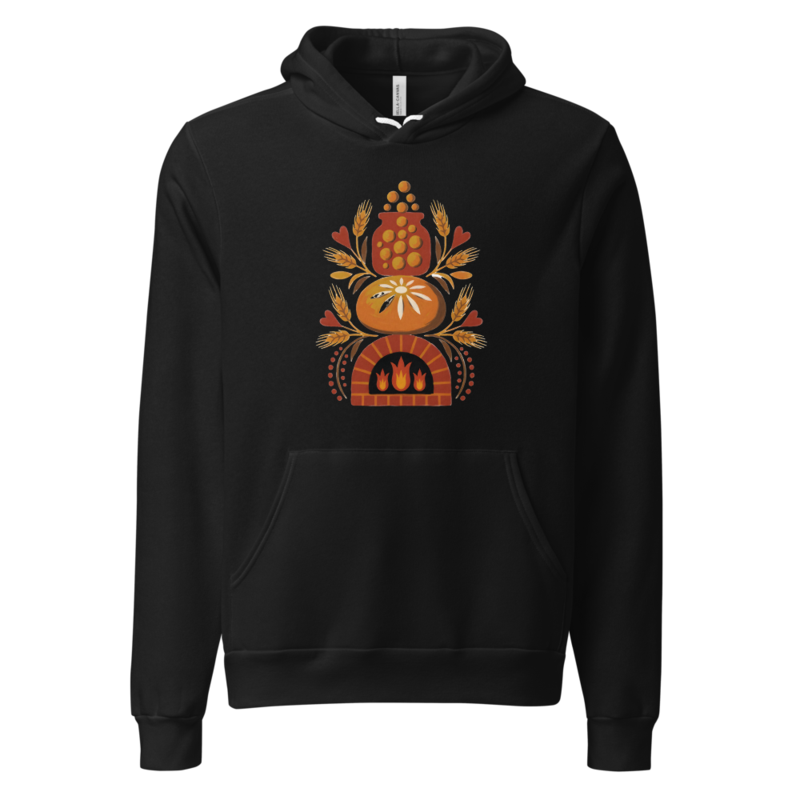 Folk Starter Totem Hoodie (Artist Series) mockup