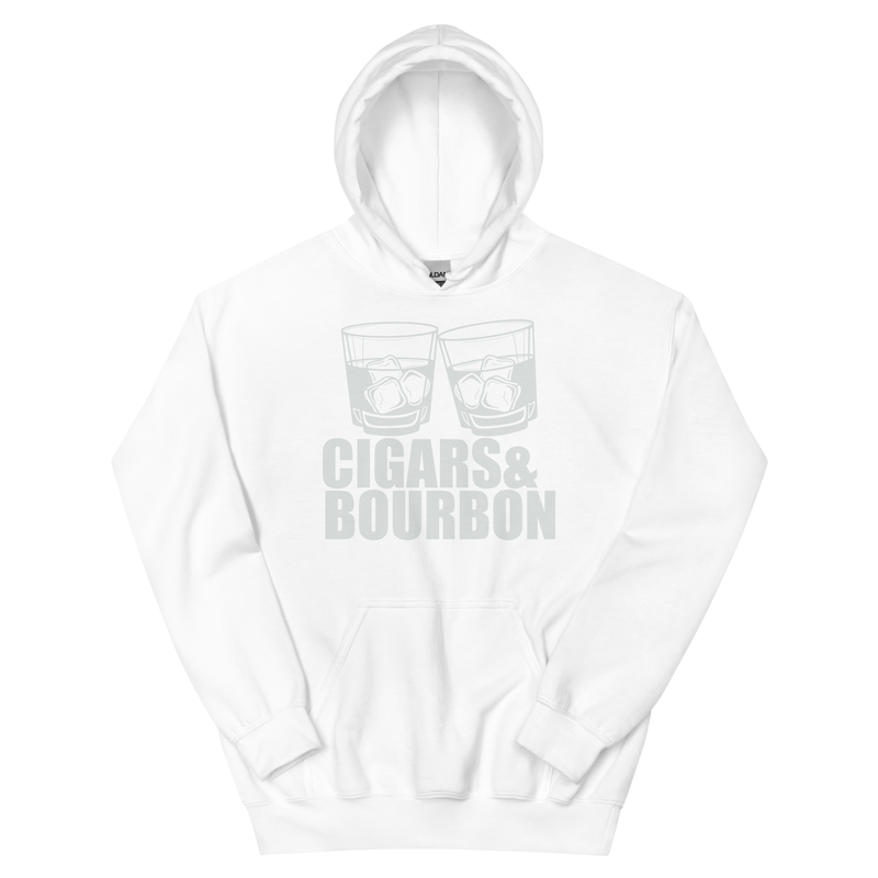 Cigars and Bourbon - Stogie and Whiskey Unisex Hoodie