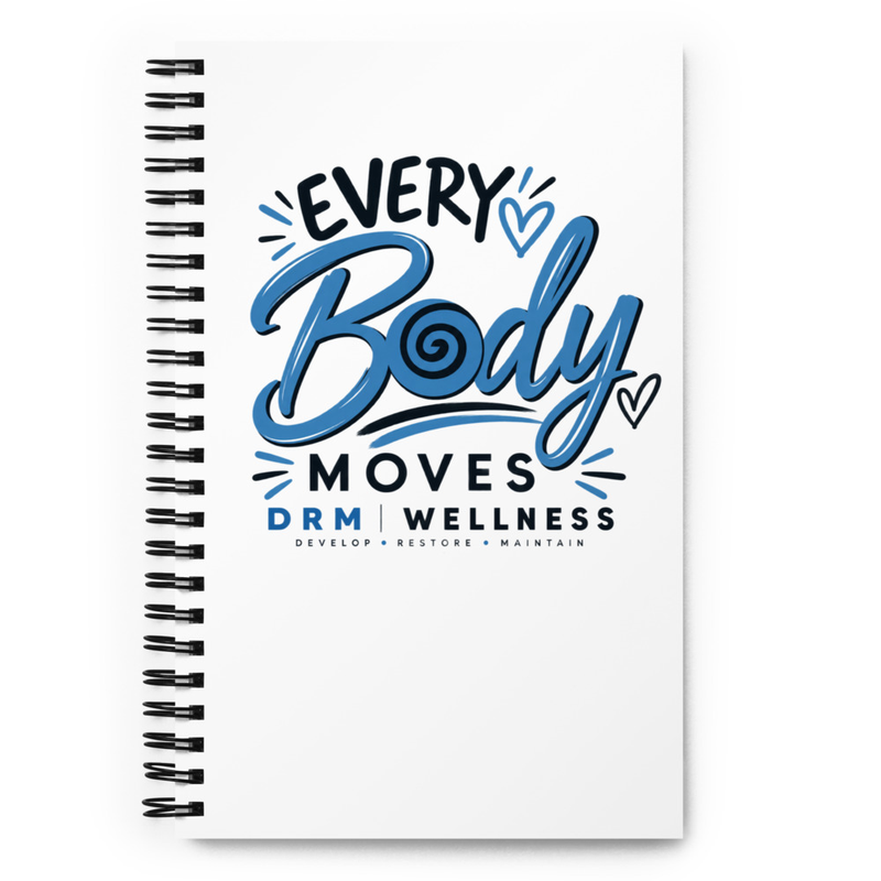 Every Body Moves Spiral Notebook | Movement for Every Body
