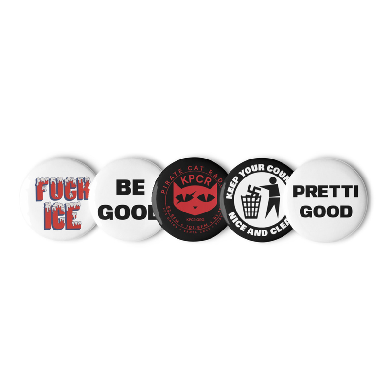 5-Button Set: Support KPCR & Defend Our Communities