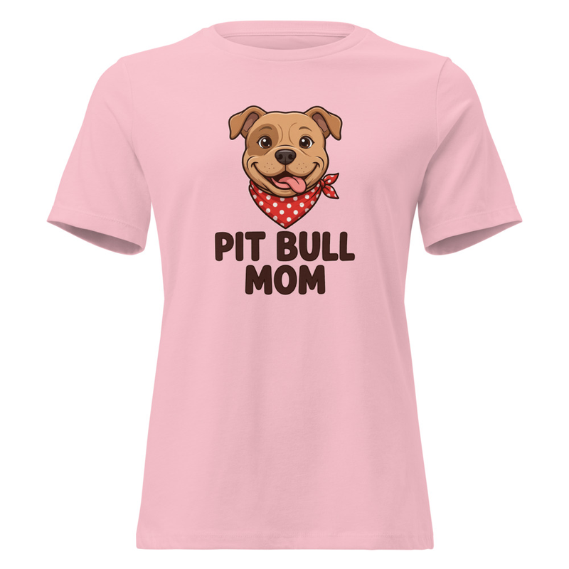 Women's Pit Bull Mom Relaxed T-Shirt – view 10