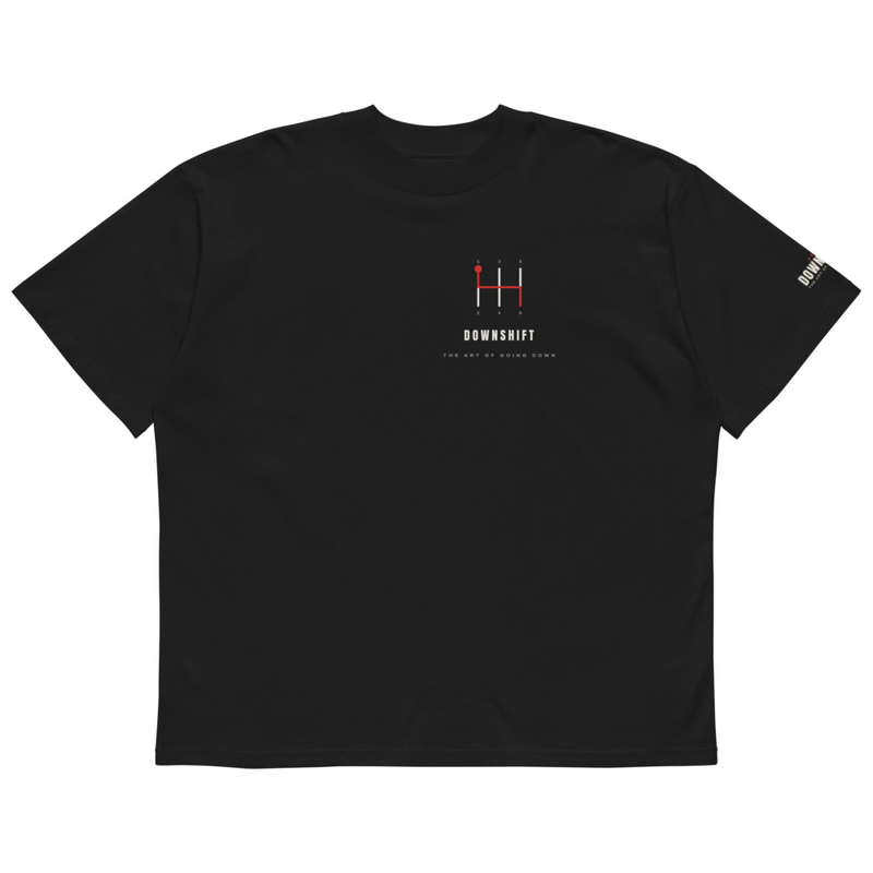 The Six Speed Tee in black