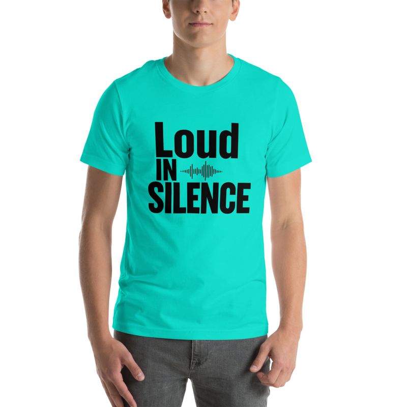 Loud in Silence - Light Tone – M, Teal