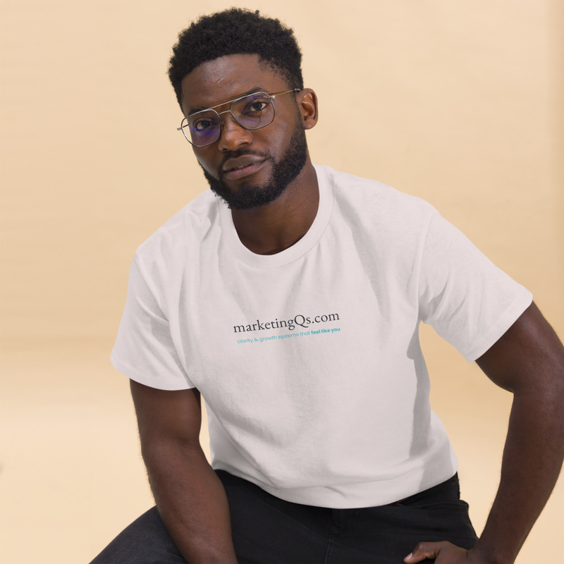 mQs Day One - Bright Promo T – S, Ice Grey