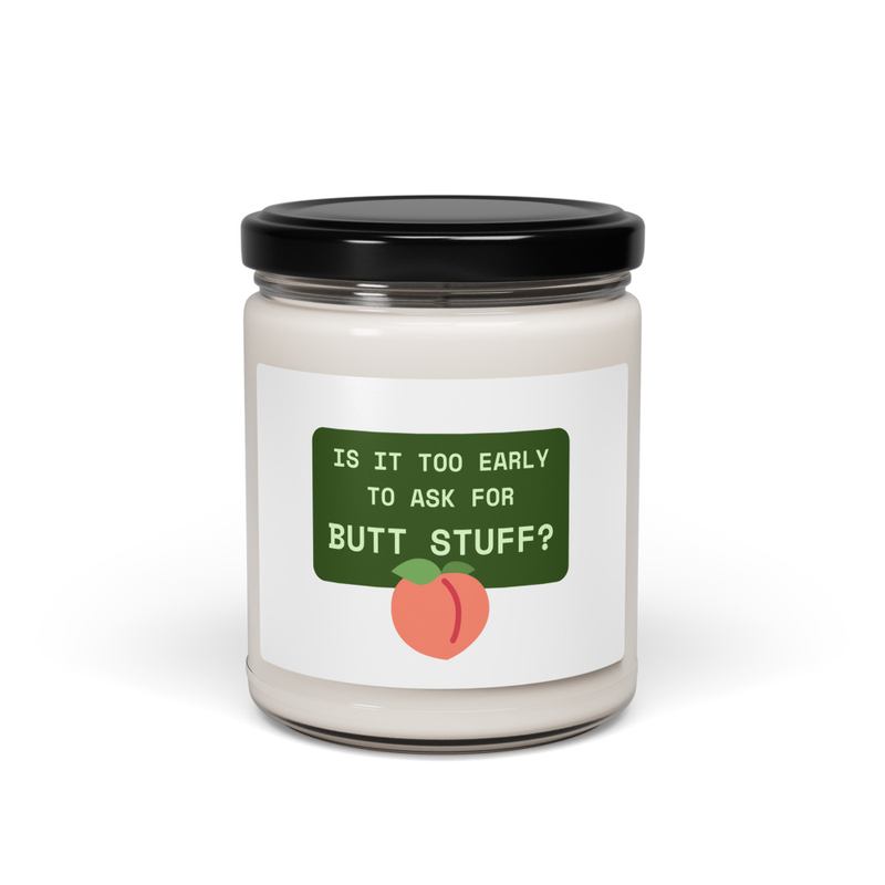 Is It Too Early... - Coconut Cardamom Scented soy candle