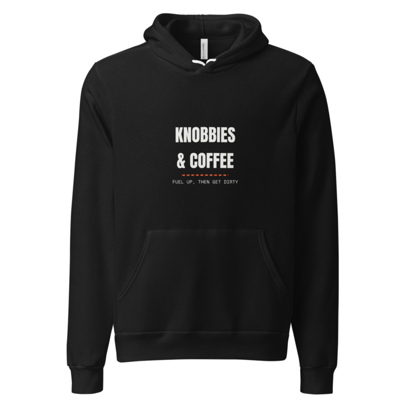 KNOBBIES & COFFEE Hoodie mockup