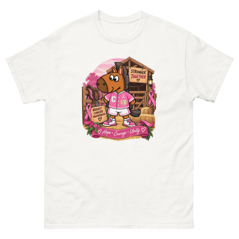 Unisex classic tee Stronger Together – S, White