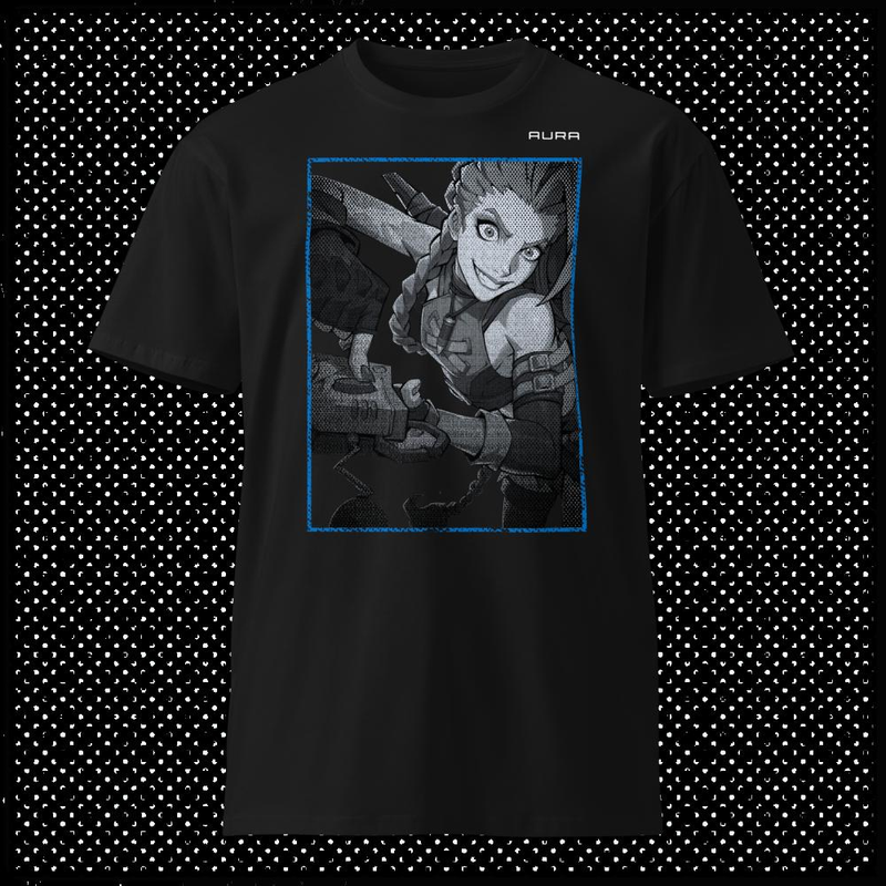 [ Elite ] Winter Nights – Arcane - A Harmony – [ Jinx ] T-Shirt – X1 – [ Limited-Time ]