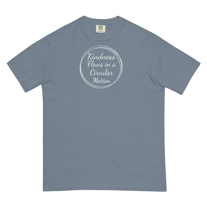 Kindness Flows Unisex heavyweight tee